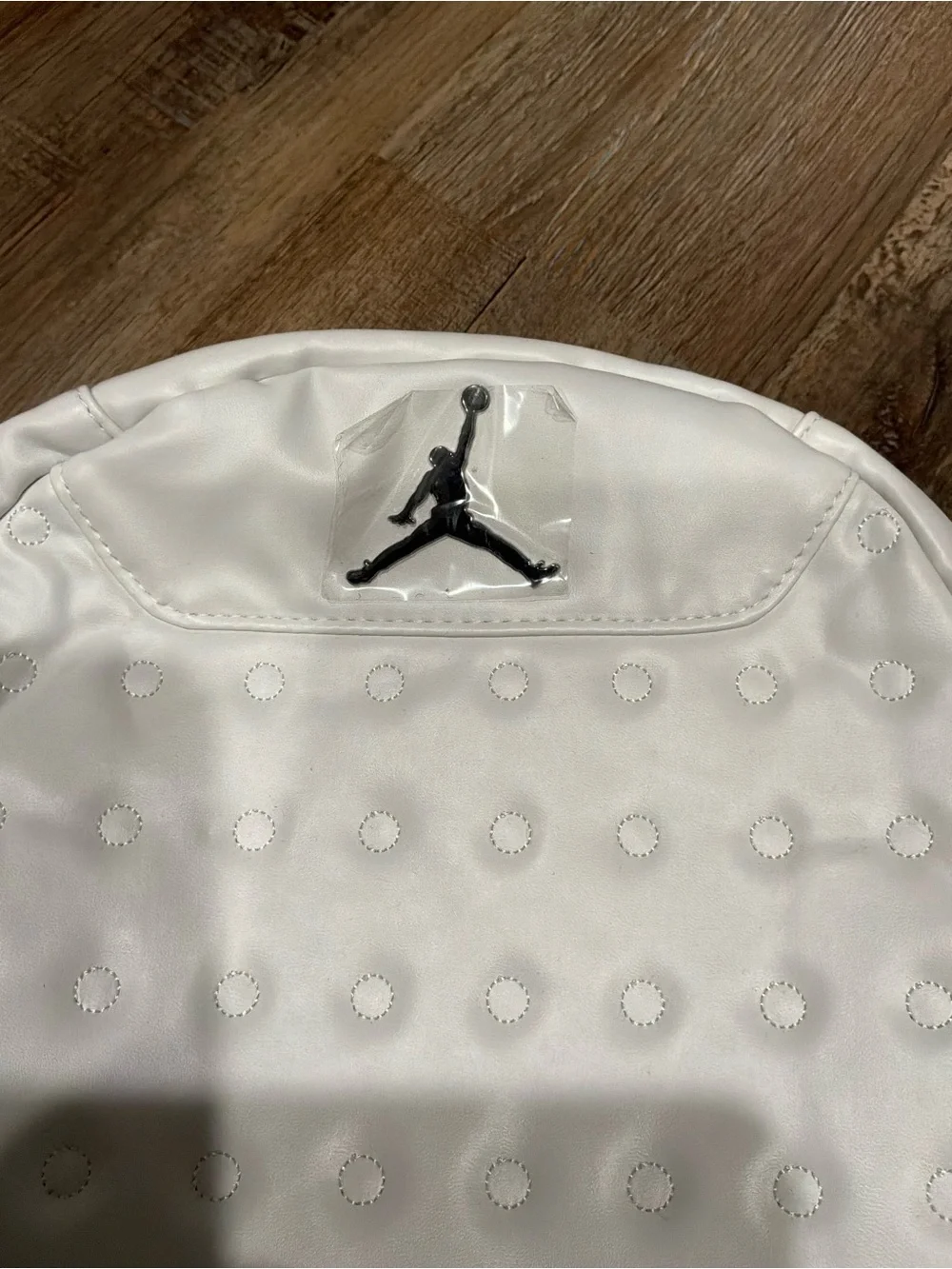 NWT NIKE Air Jordan Retro 13 Backpack White/Purple Lakers One Size 9A1898-P6N